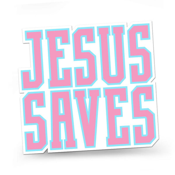 Jesus Saves Stickers