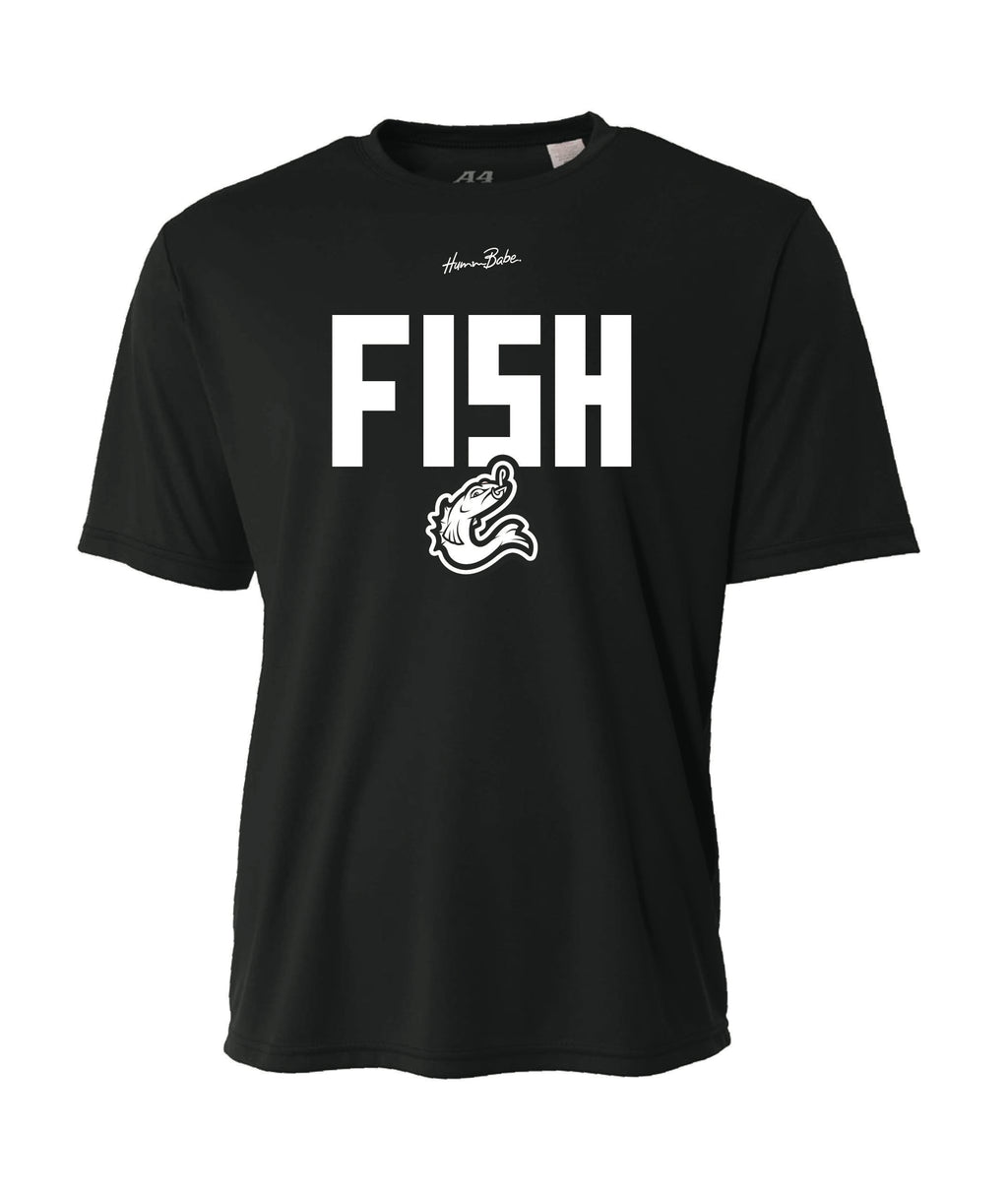 2022 Fall Black Fish Athletic Shirt