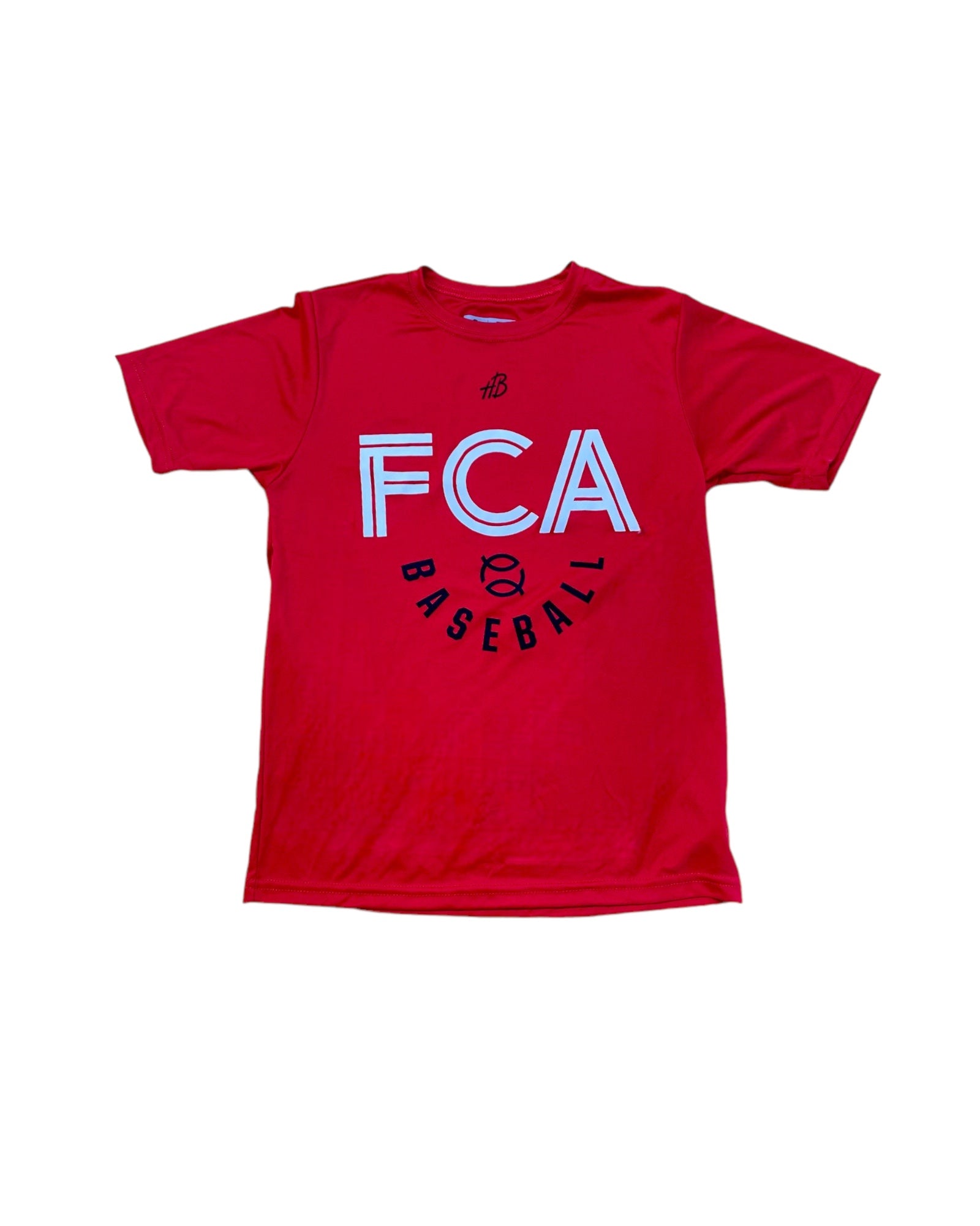 Red Dri-Fit FCA Baseball Shirt